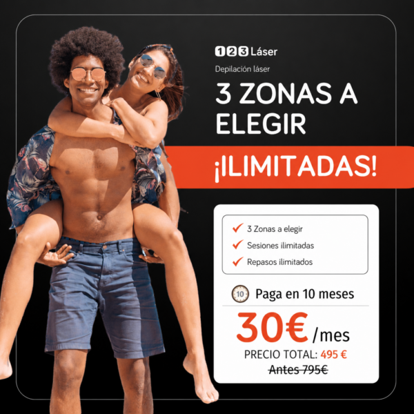 3 ZONAS ILIMITADAS ¡elígelas!