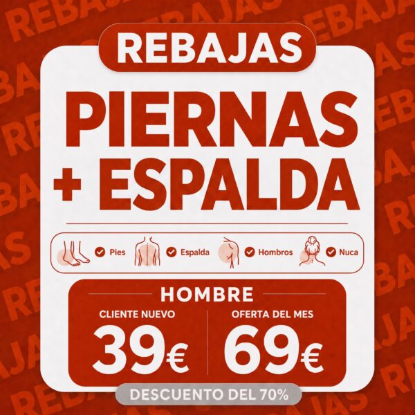 Piernas Enteras + Espalda Hombre