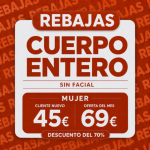 Cuerpo entero + ZONA INTIMA Mujer
