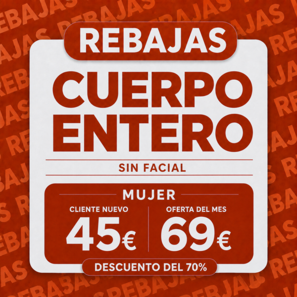 Cuerpo entero + ZONA INTIMA Mujer
