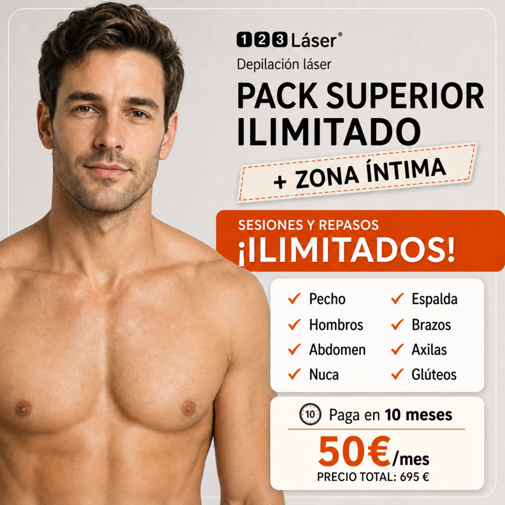 CUERPO SUPERIOR ILIMITADO + ZONA INTIMA