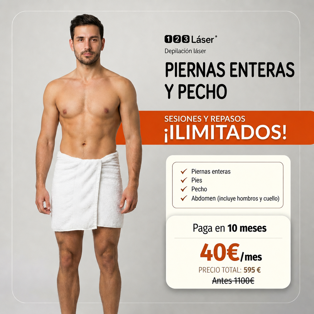 Piernas Enteras + Pecho ILIMITADO