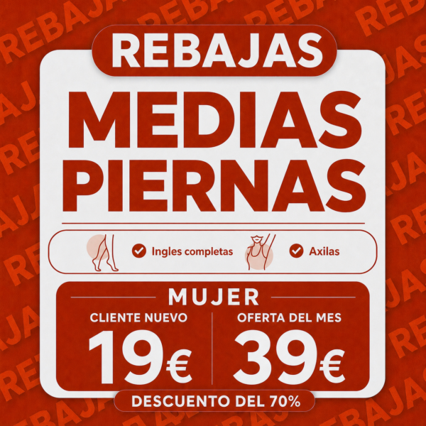 Medias Piernas + Ingles + Axilas Mujer